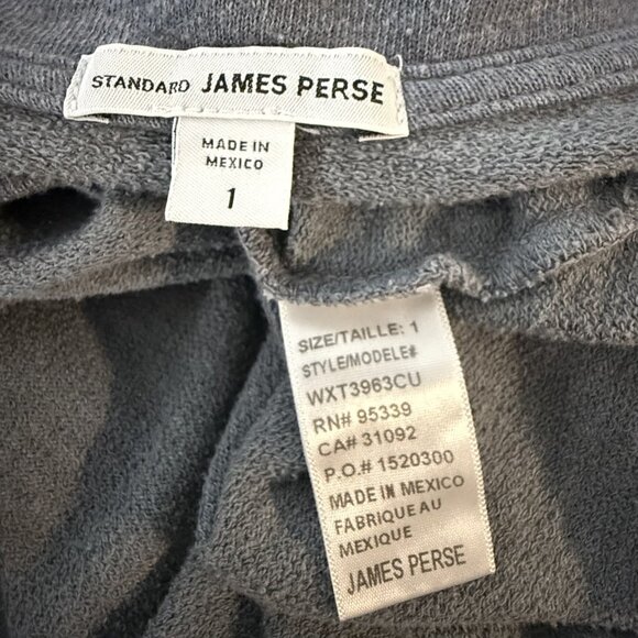 James Perse Sweater Womens Small V Neck Pullover‎ Lightweight Long Sleeve Top - Picture 6 of 11